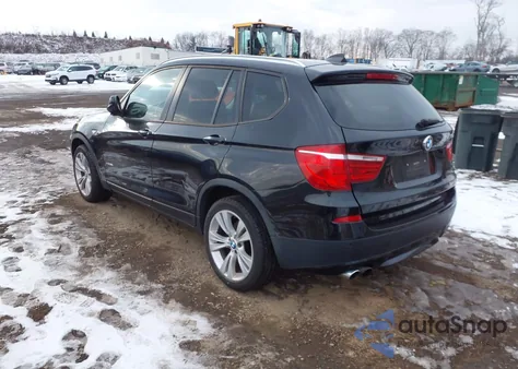 2014 BMW X3 xDrive35I z USA, uszkodzony, nr VIN 5UXWX7C56E0K31187